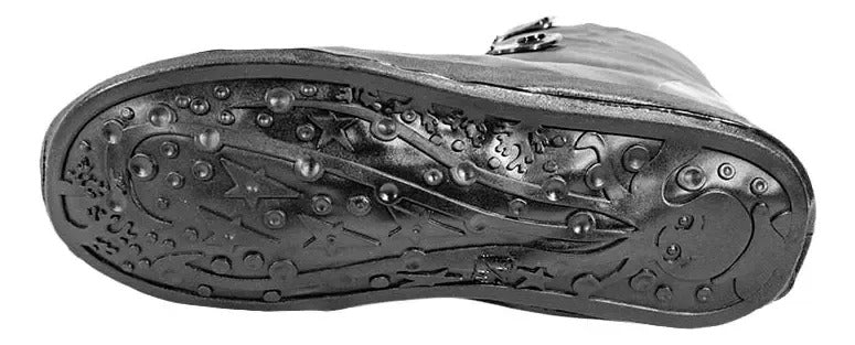 Zapatones Impermeables Siliconado Cubre Zapatos Tipo Botín