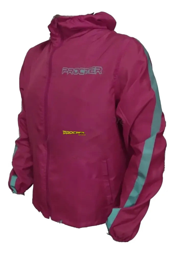Chaqueta Rompevientos Para Ciclismo Liviana Con Reflectivo