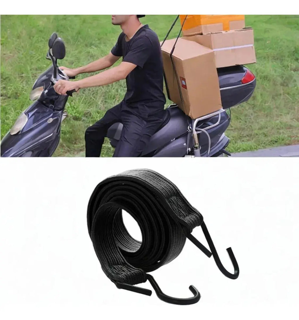 Pulpo Elástico Plano Amarre Moto 1.5m Máximo 3.40 Metros
