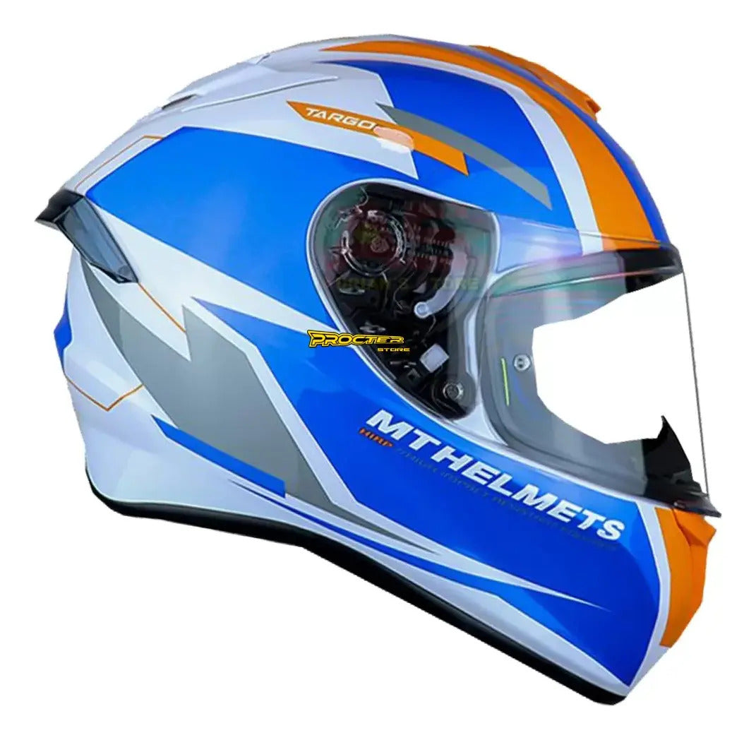 Casco Moto Mt Targo Pro Certificado Ece 2205 Deportivo