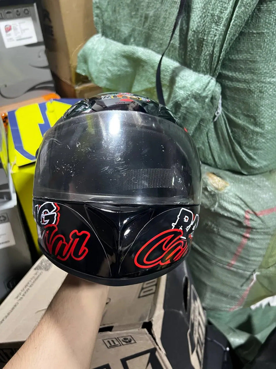 Casco Integral Para Niños Cerrado Kart Bicicleta Deportes