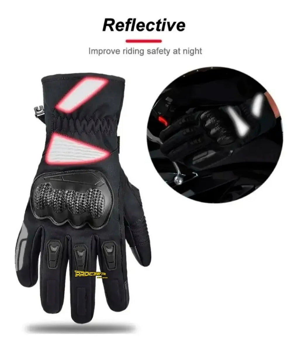 Guantes Impermeables Moto Suomy Termicos Tactiles Proteccion