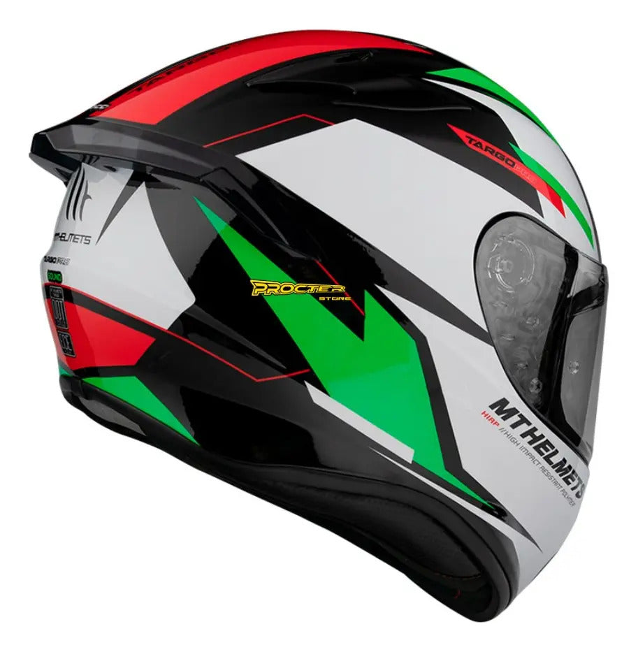 Casco Moto Mt Targo Pro Certificado Ece 2205 Deportivo