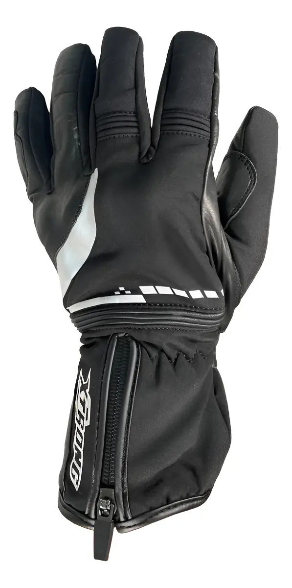 Guantes Caña Larga Térmicos Reflectivo Impermeable Cuero