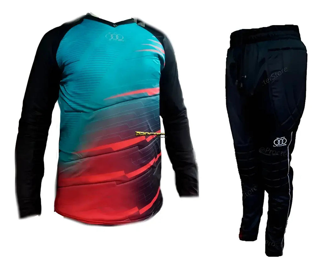 Conjunto Arquero Niño Pantalon Y Buzo Portero Uniforme