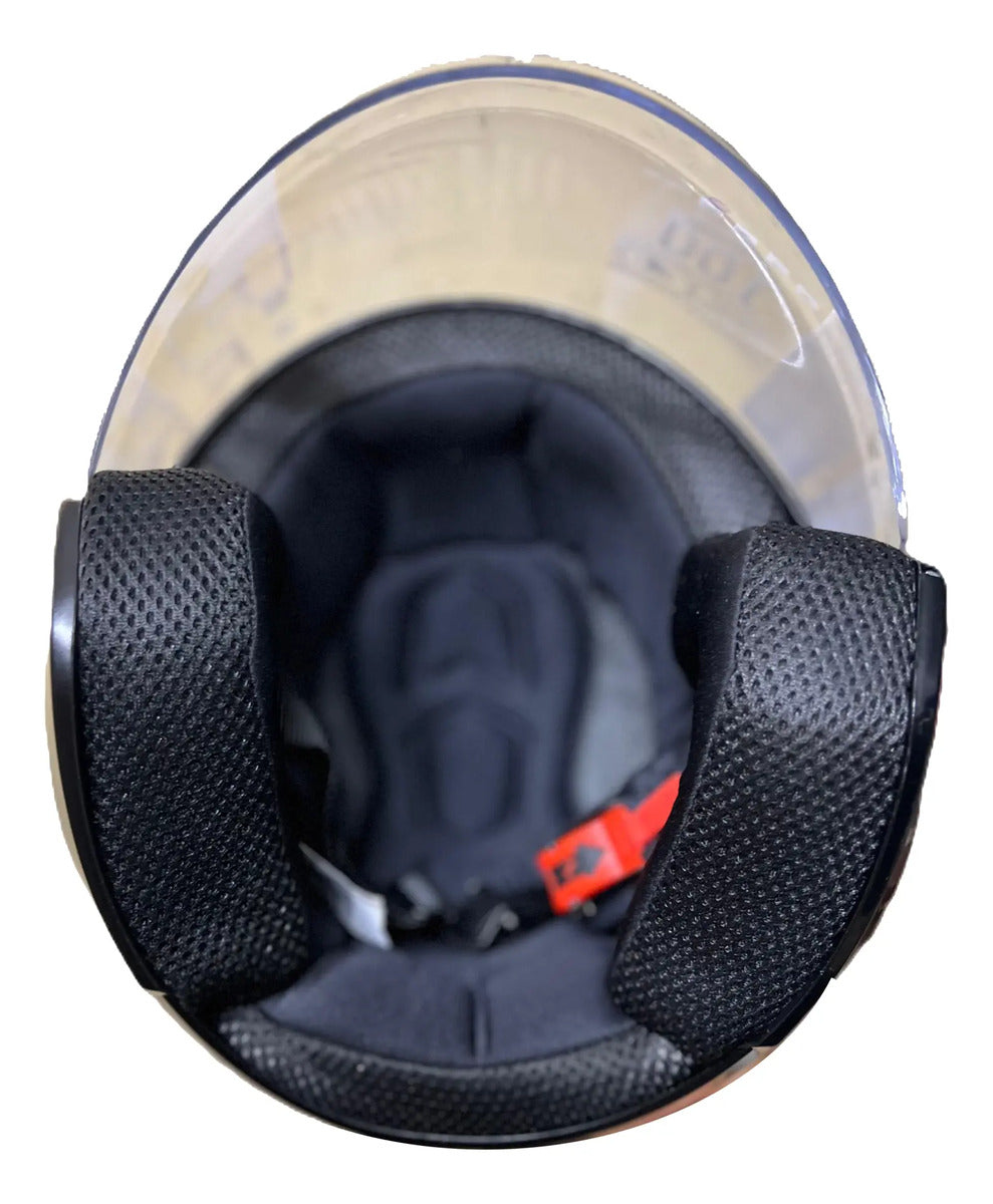 Casco Abierto Marca Tech T10 Certificacion Dot