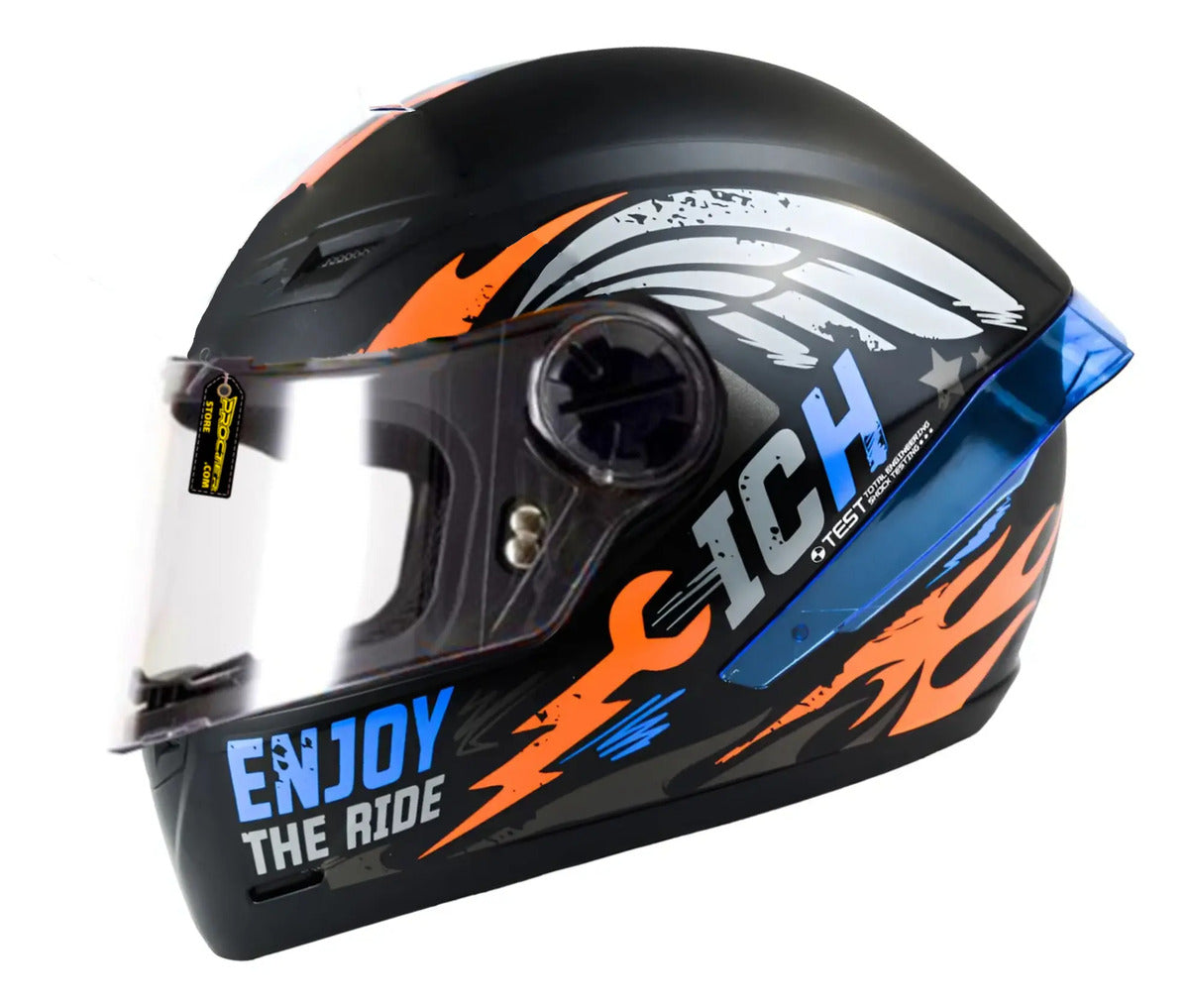 Cascos Para Motociclistas Marca Ich 501 Sp Certificado Dot