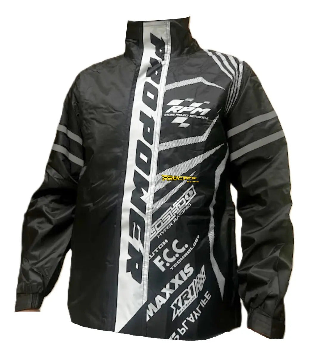 Conjunto Impermeable Tipo Sudadera Estuche Tula Liviano