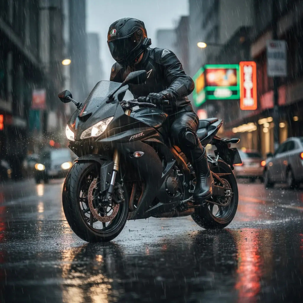 Botas Impermeables Dakar Lluvia Invierno Para Motociclistas