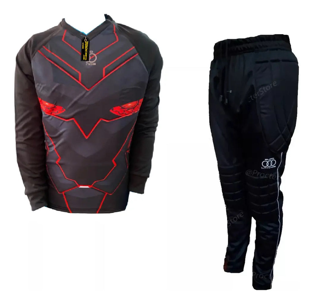 Conjunto Arquero Niño Pantalon Y Buzo Portero Uniforme