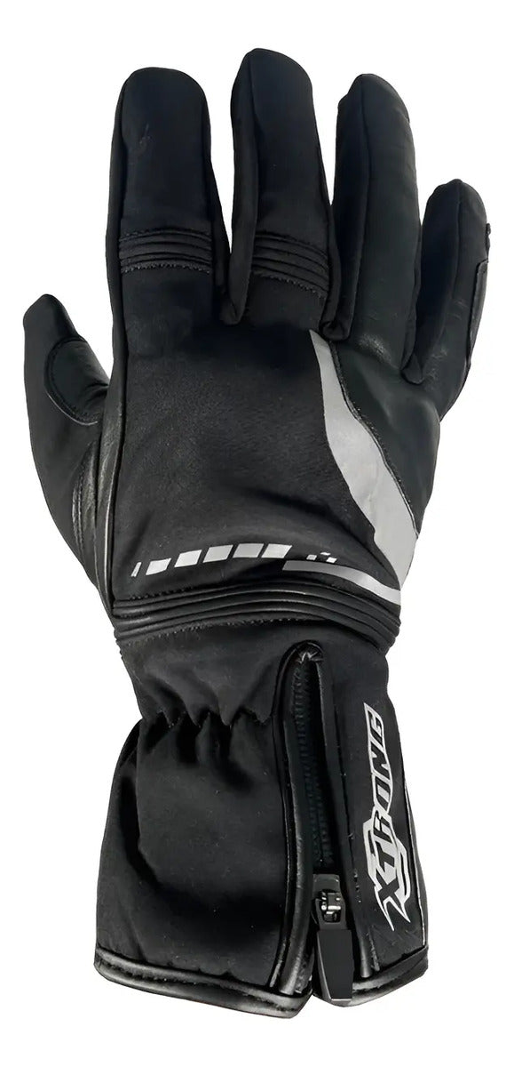 Guantes Caña Larga Térmicos Reflectivo Impermeable Cuero
