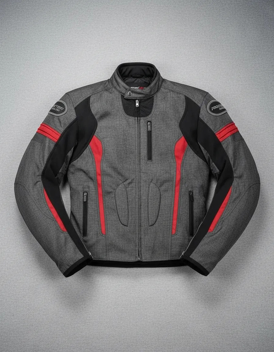 Chaqueta Protecciones Removibles Motociclistas Rainkros
