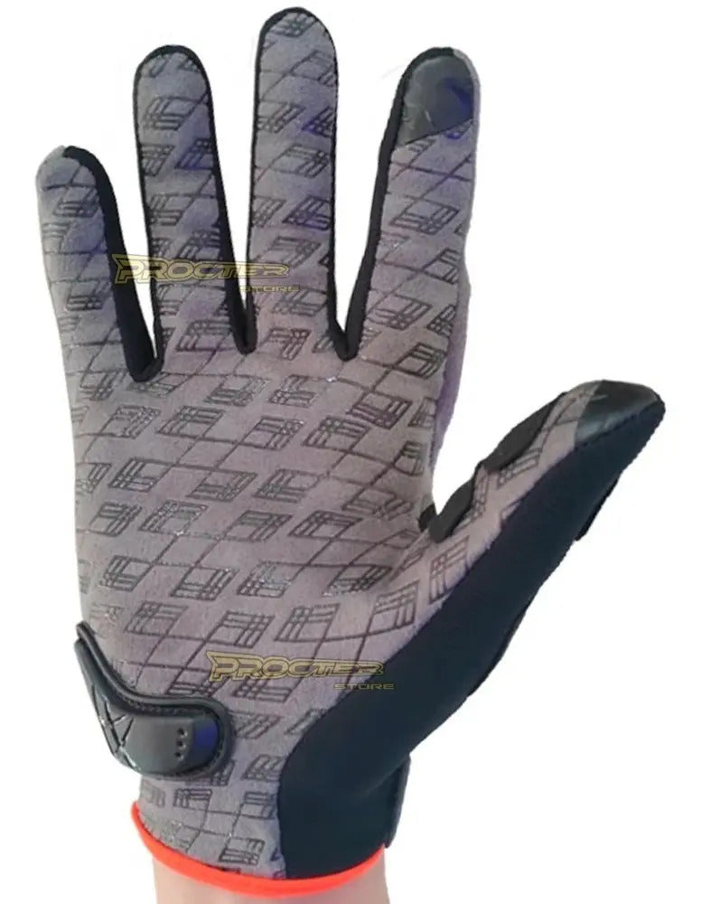 Guantes Moto Proteccion Nudillos Y Palma Forro Suave