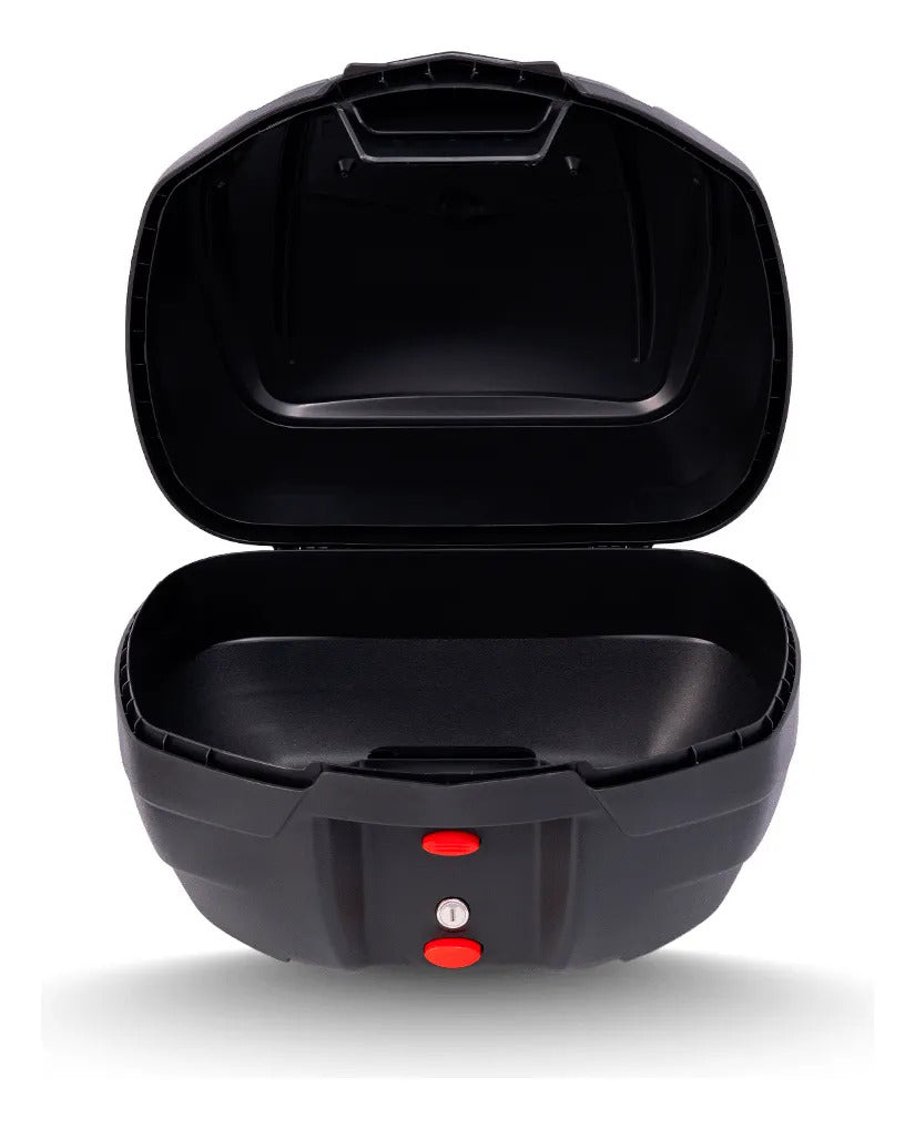 Maletero Para Moto Marca Tomcat 34 Litros Con Base