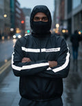 Chaqueta Rompevientos Para Ciclismo Liviana Con Reflectivo