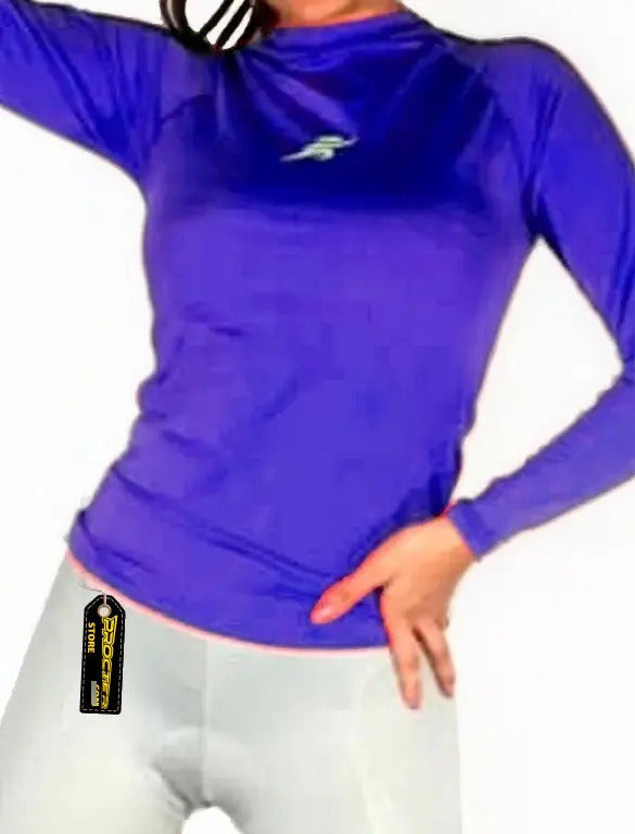Buzo Fit Deportivo Dama Protección Solar Lycra Compresion