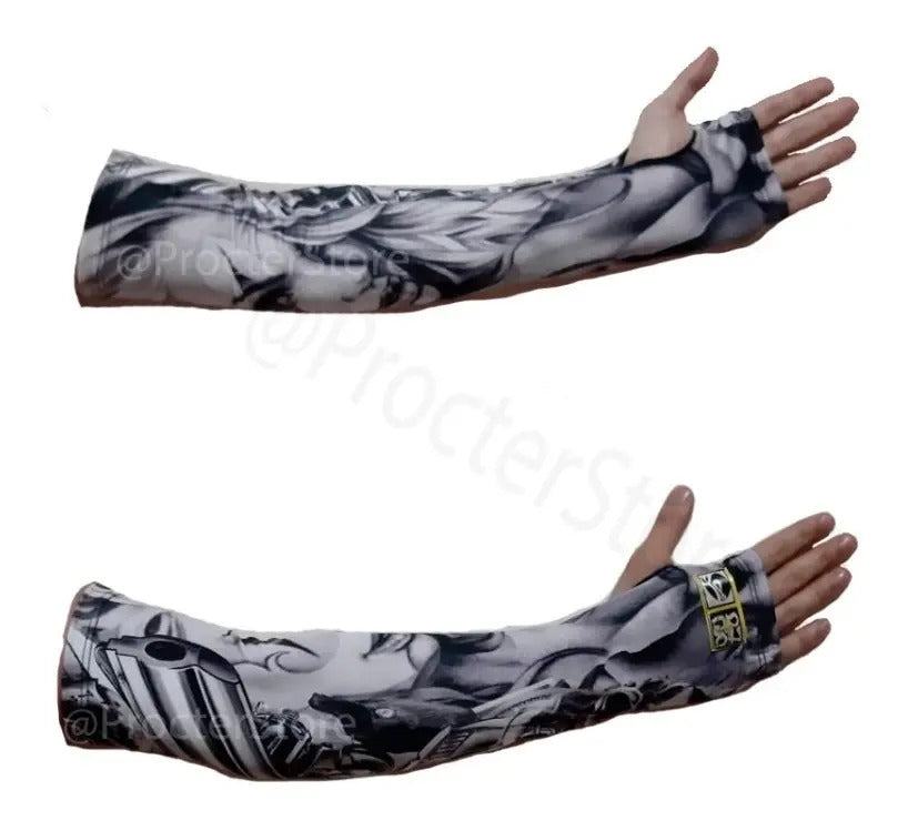 Mangas Protectoras Brazos Con Diseño Deportes Conduccion