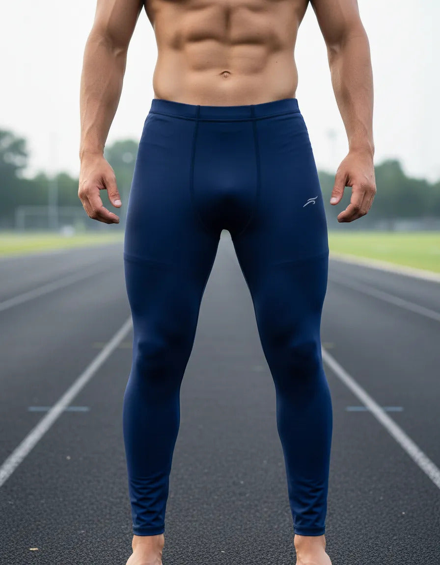 Lycra Compresión Muscular Pantalón Largo Gym Deportes