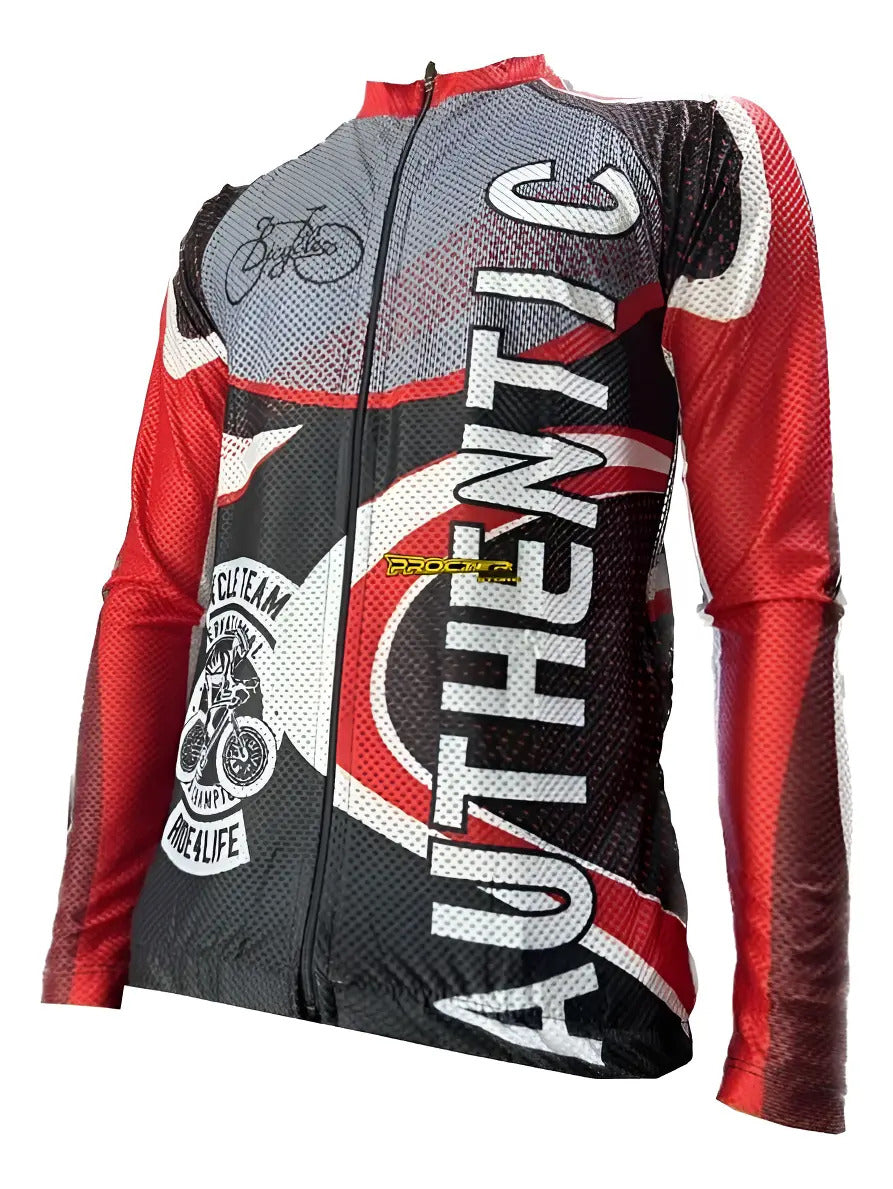 Jersey Ciclismo Maillot Manga Larga Ruta Mtb Colombia Camisa