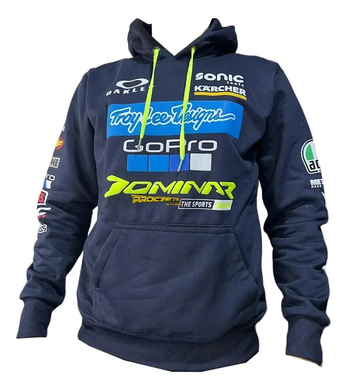 Buzo Hoodie Motero Buzo Con Capota Ktm Pulsar Honda