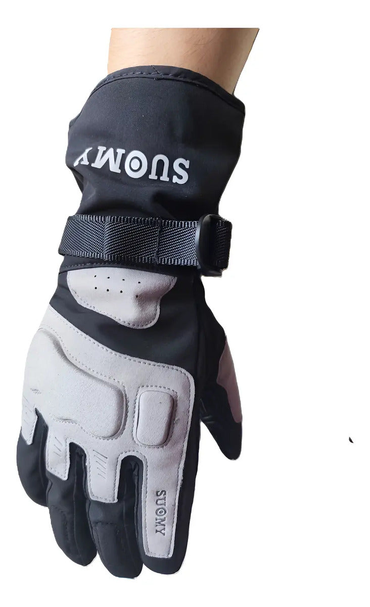 Guantes Moto Suomy 100% Impermeable Tactil Tallaje Pequeño