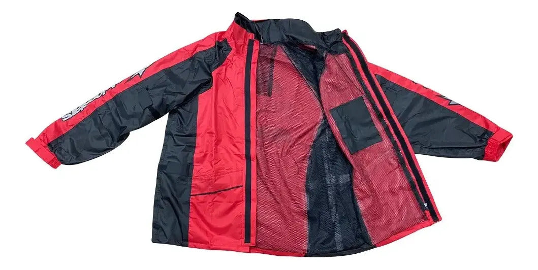 Traje Impermeable Tipo Sudadera Malla Deportivo Alp Pro