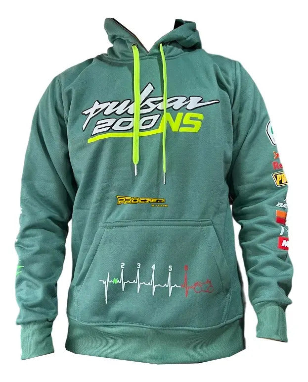 Buzo Hoodie Motero Buzo Con Capota Ktm Pulsar Honda