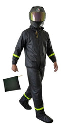 Impermeable Siliconado Para Motociclista 4 Piezas