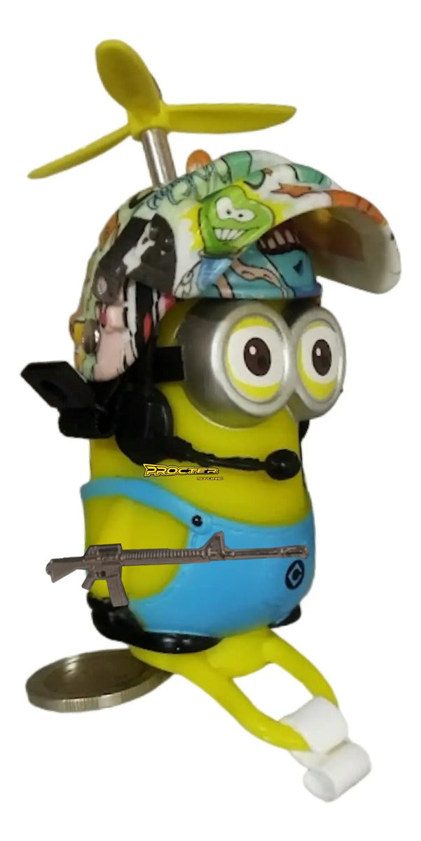 Minion Para Carro Moto Bicicleta Accesorio De Lujo Arma