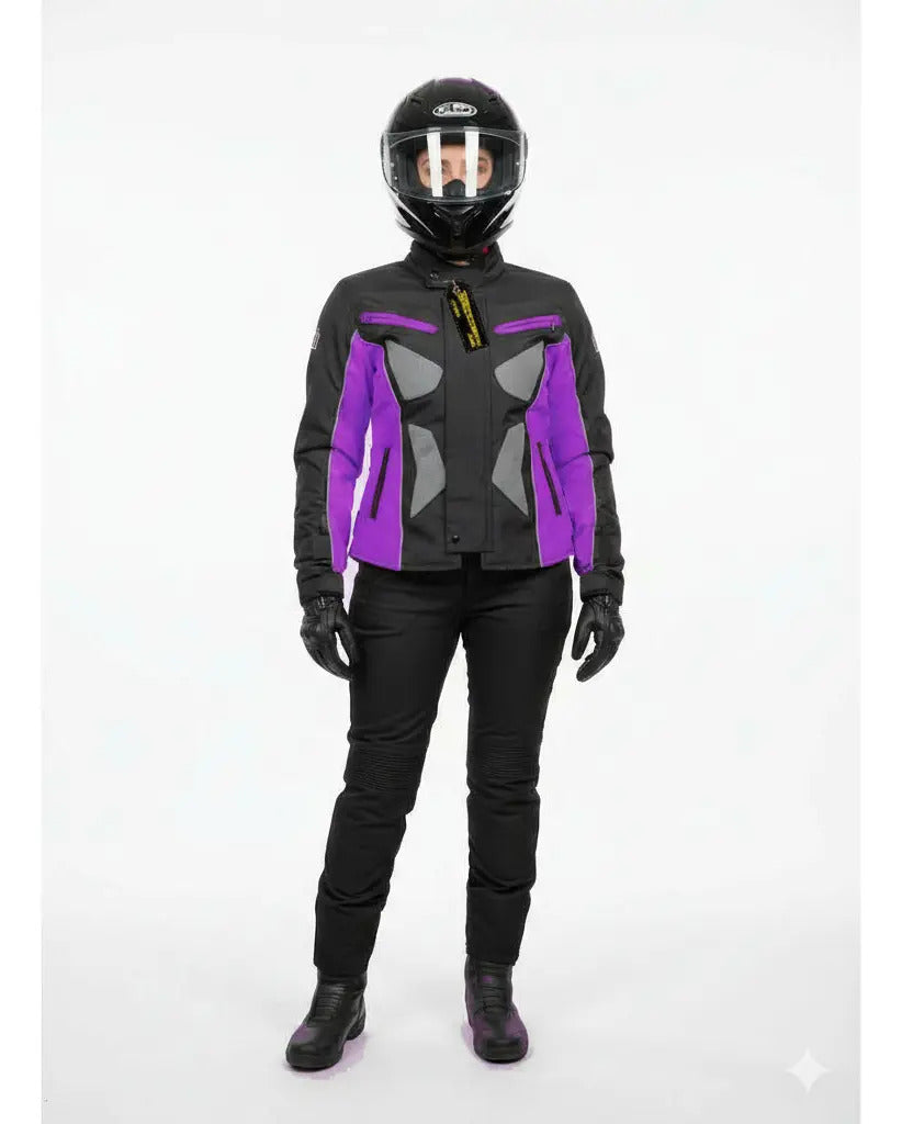 Chaqueta Para Motociclistas Dotacion Protecciones Reflectiva