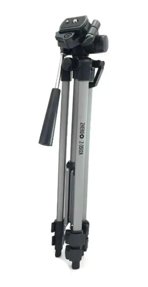 Tripode Zhero Para Camara + Estuche 1.20 M Tres Secciones