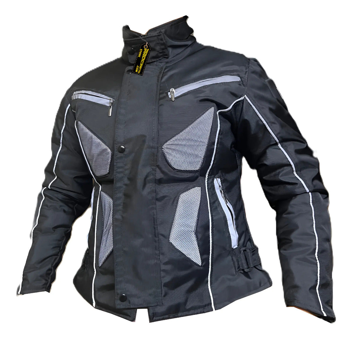 Chaqueta Para Motociclistas Dotacion Protecciones Reflectiva