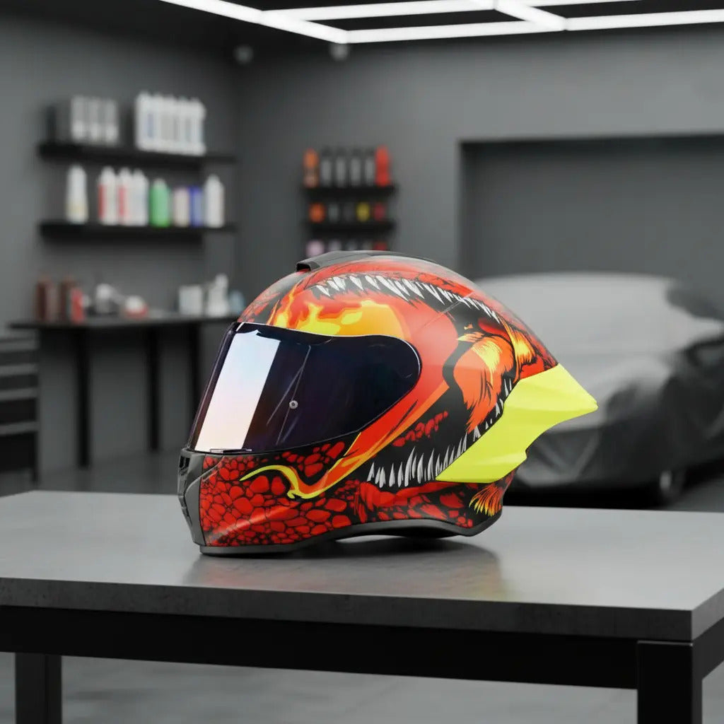Casco Certificado Integral Xtrong Deportivo Visor Procter