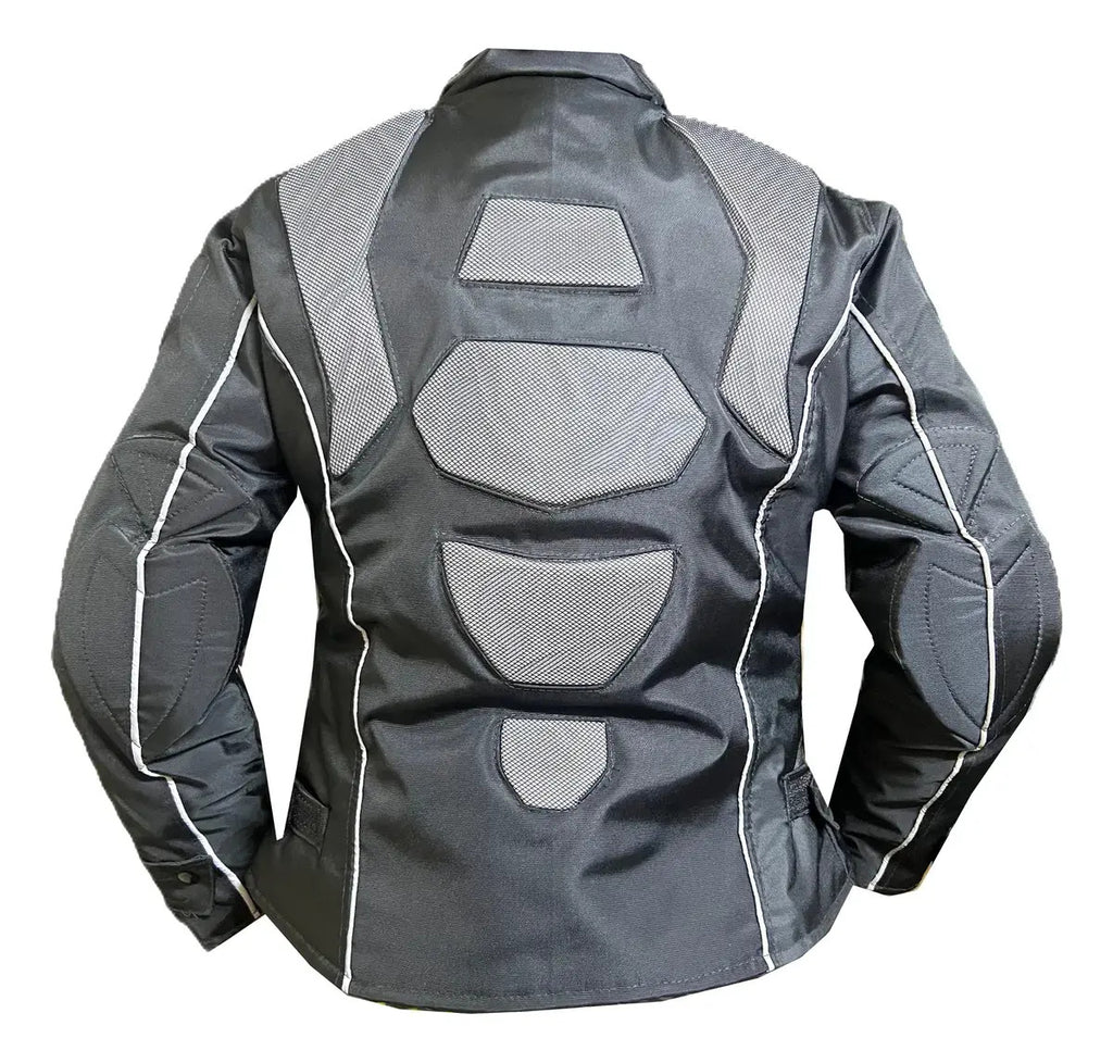 Chaqueta Para Motociclistas Talla Grande 2xl Reflectiva