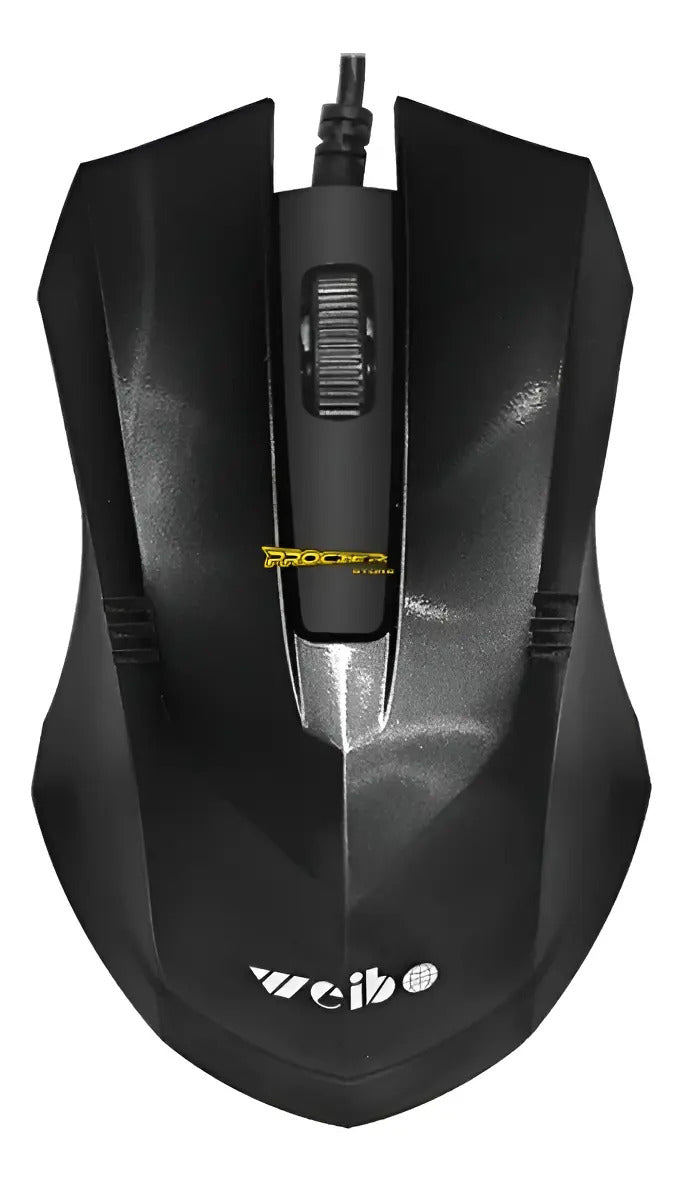 Mouse Weibo Fc 201 Optico Usb 3.0 Alambrico