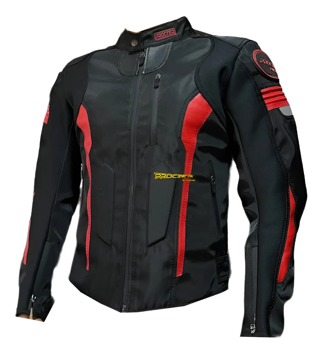 Chaqueta Protecciones Removibles Motociclistas Rainkros