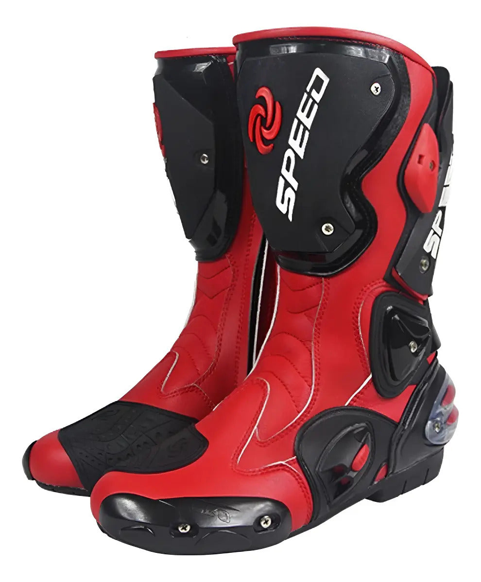 Botas Speed Con Protecciones Moto Montero Velocidad