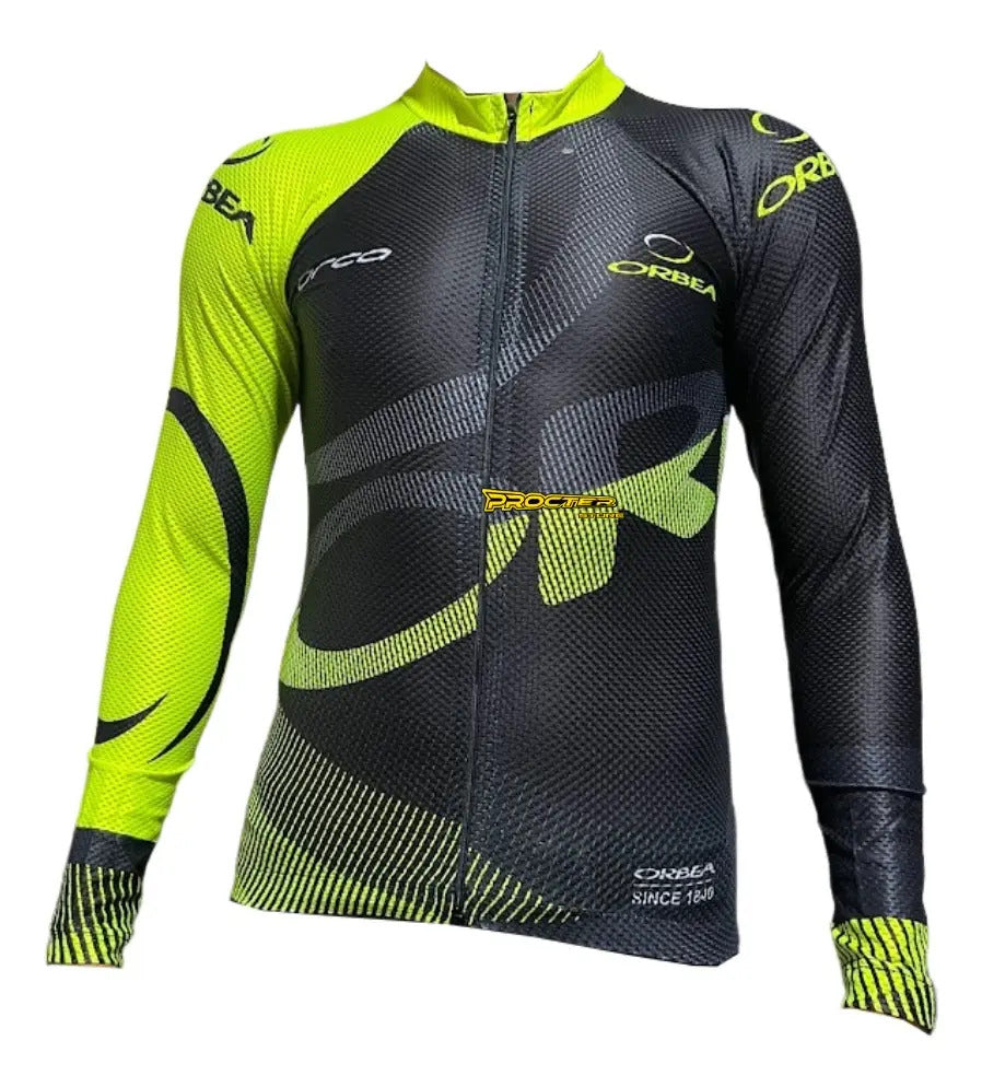 Camisa Camiseta Jersey Ciclismo Manga Larga Ruta Bici Licra