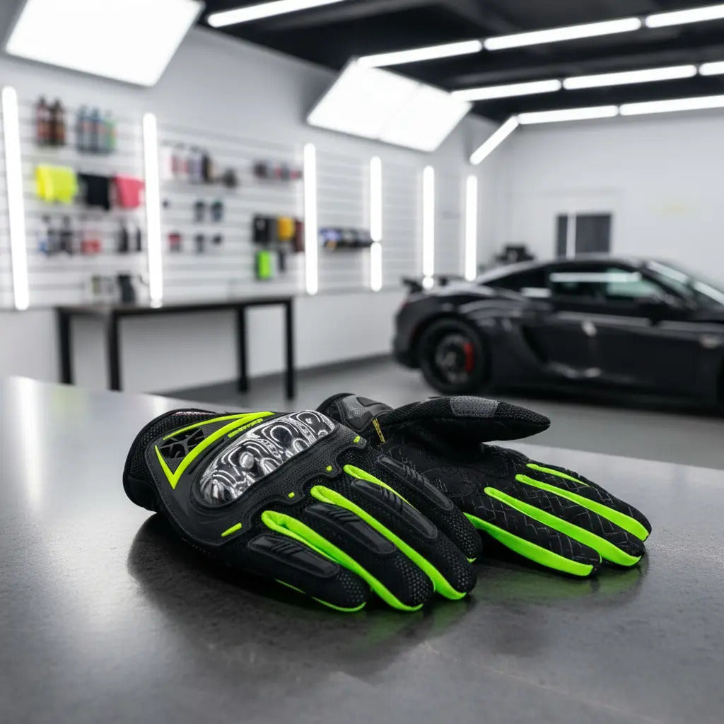 Guantes Para Moto Proteccion Metalizada Scoyco Mc44 Tactiles