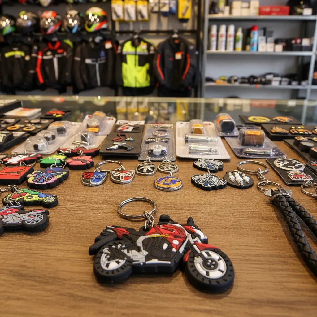 Llavero Moto Goma Llaves Ktm Susuki Honda Yamaha Akt