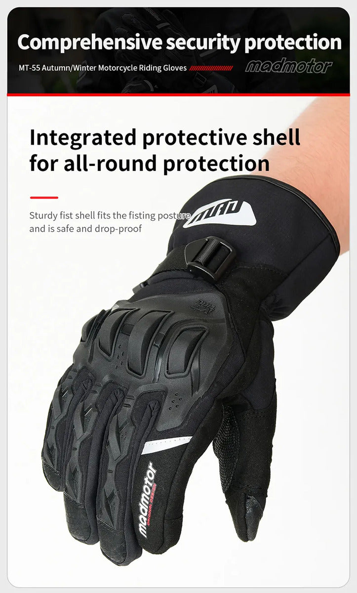 Guantes Impermeables Mad-motor Mt-55