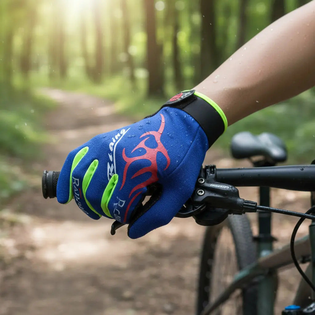 Guantes Ciclismo Táctiles Con Palma Antideslizante Moto