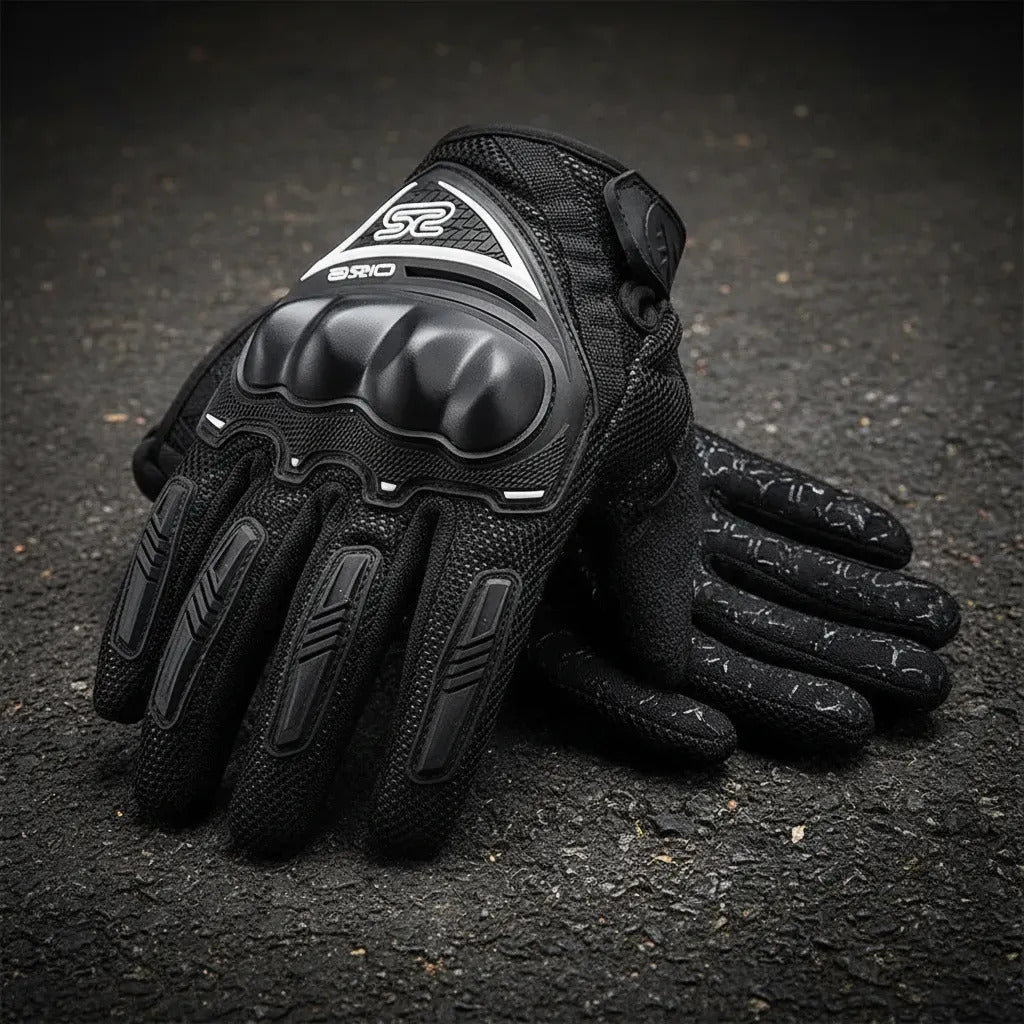 Guantes Tactil Proteccion Nudillos Ciclismo Axio S2 Moto