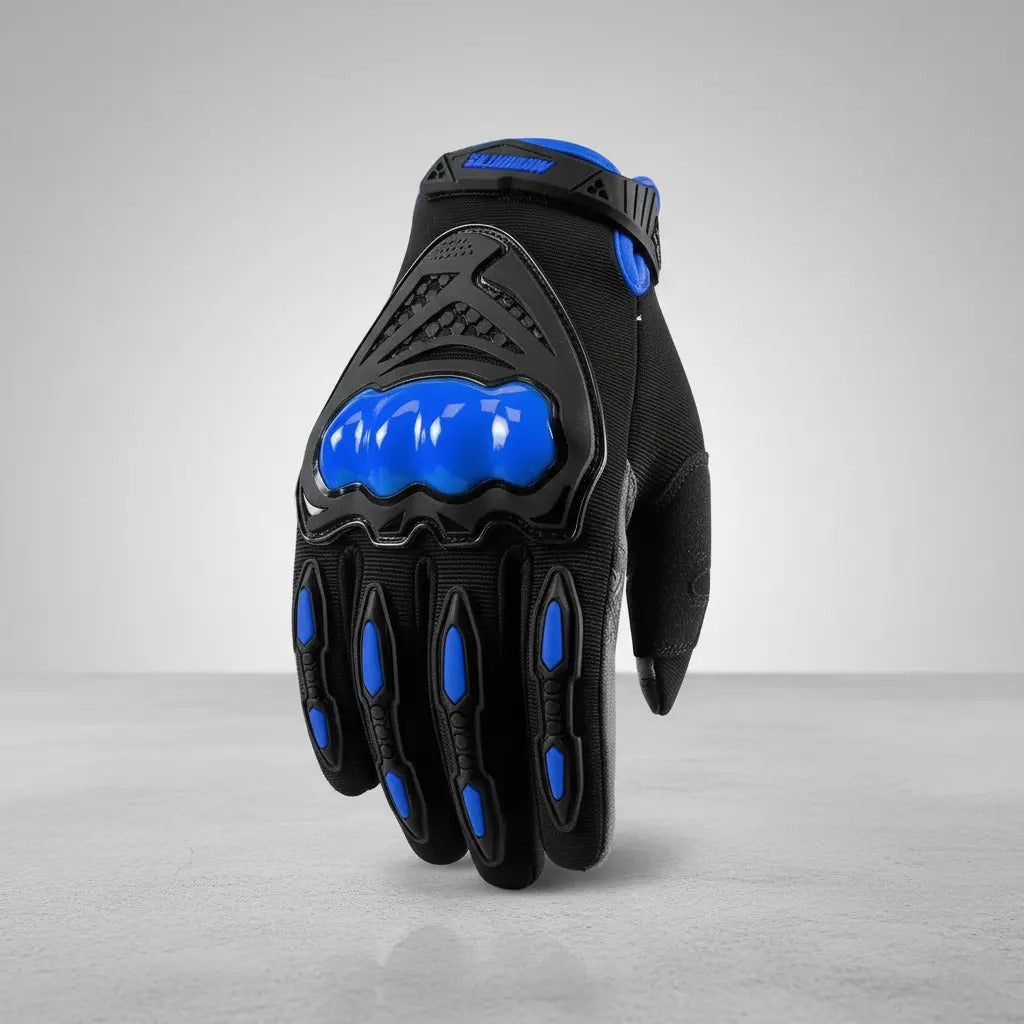 Guantes Moto Proteccion Nudillos Y Palma Forro Suave