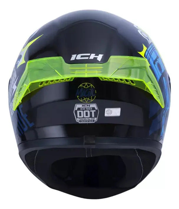 Casco Ich 503 Mujer Hombre Diseño Integral Certificado