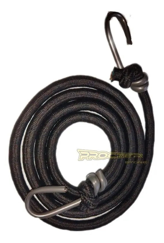 Cuerda Elastica Para Moto Amarre Lazo Elastico Con Gancho