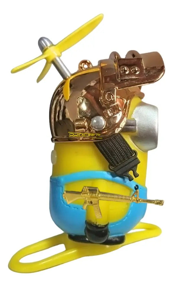 Minion Para Carro Moto Bicicleta Accesorio De Lujo Arma