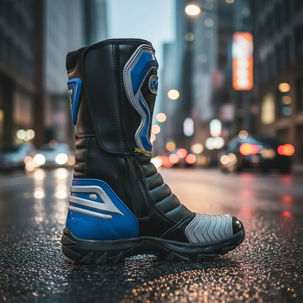 Botas Para Moto Deportiva Protecciones Bota Biker Unisex