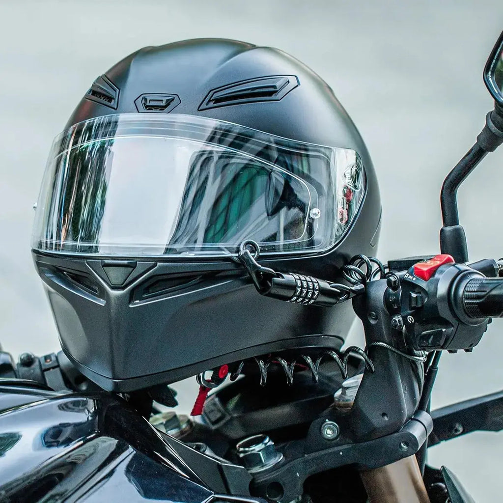 Candado Guaya Para Casco De Bicicleta Y Moto