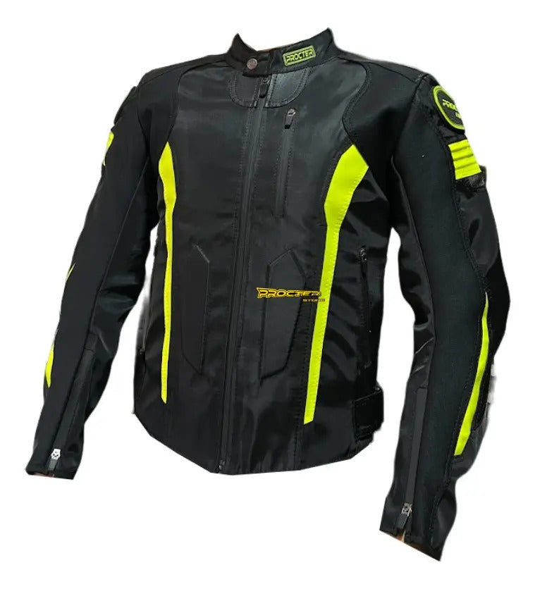 Chaqueta Protecciones Removibles Motociclistas Rainkros
